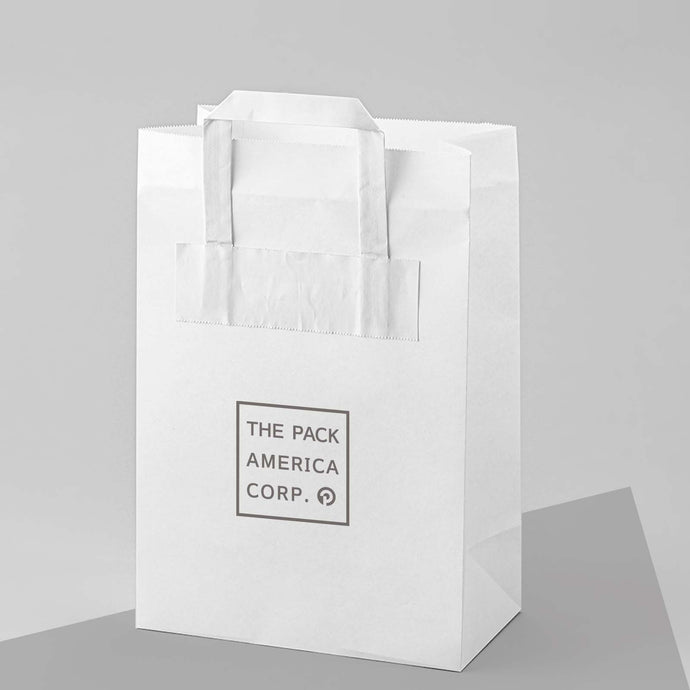 Flat Paper Handle Bag