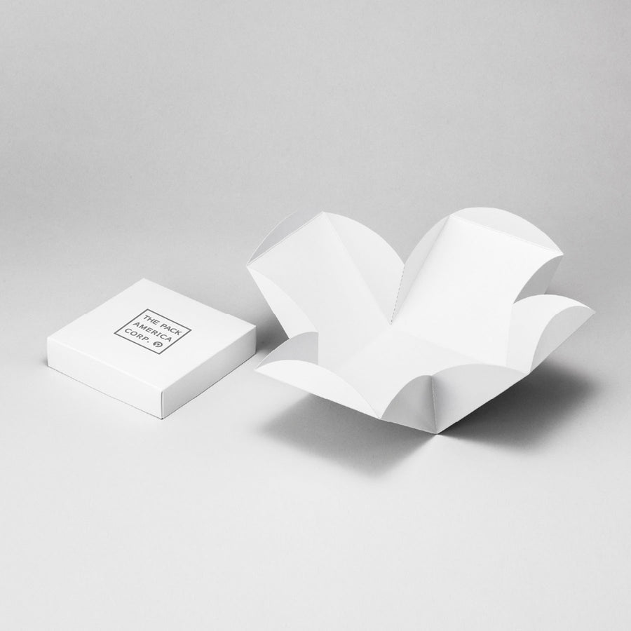 Petal-Fold Flat Paper Box