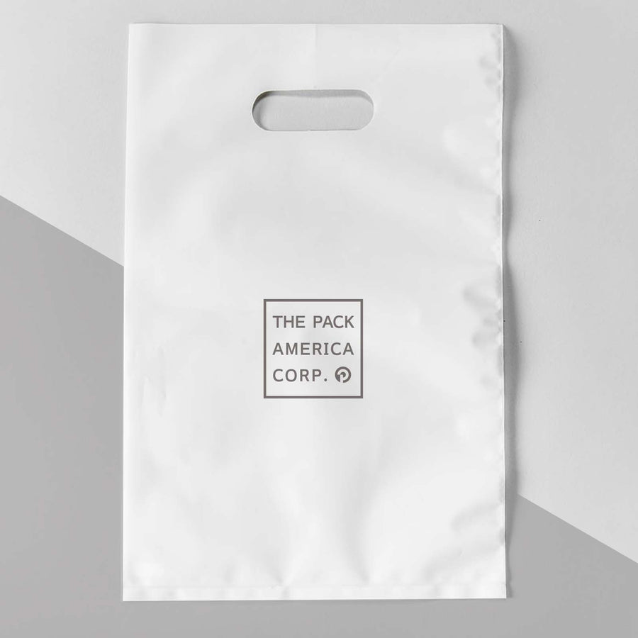 Die Cut Handle Plastic Bag
